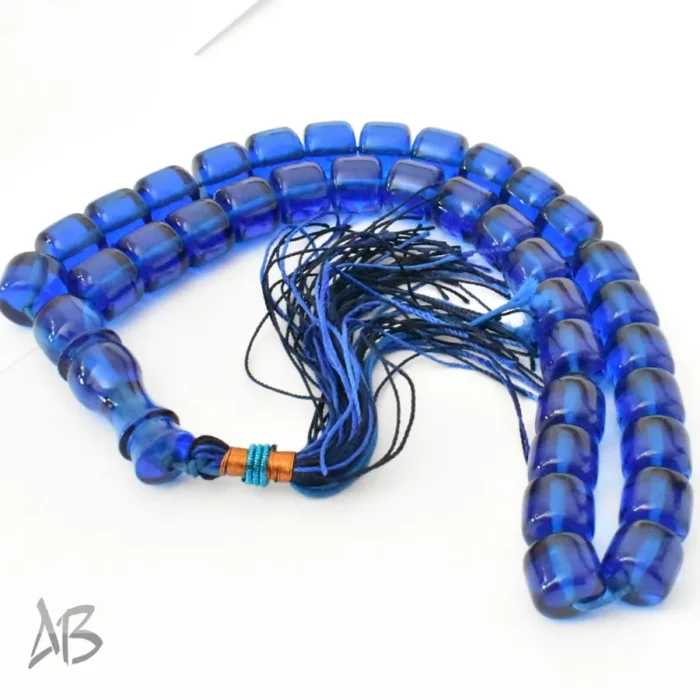 تسبیح سندلوس بودار 35 دانه اصل کد 1219 استوانه‌ای بسیار خوشرنگ سایز 12 در 14 آقابزرگ - Image 8