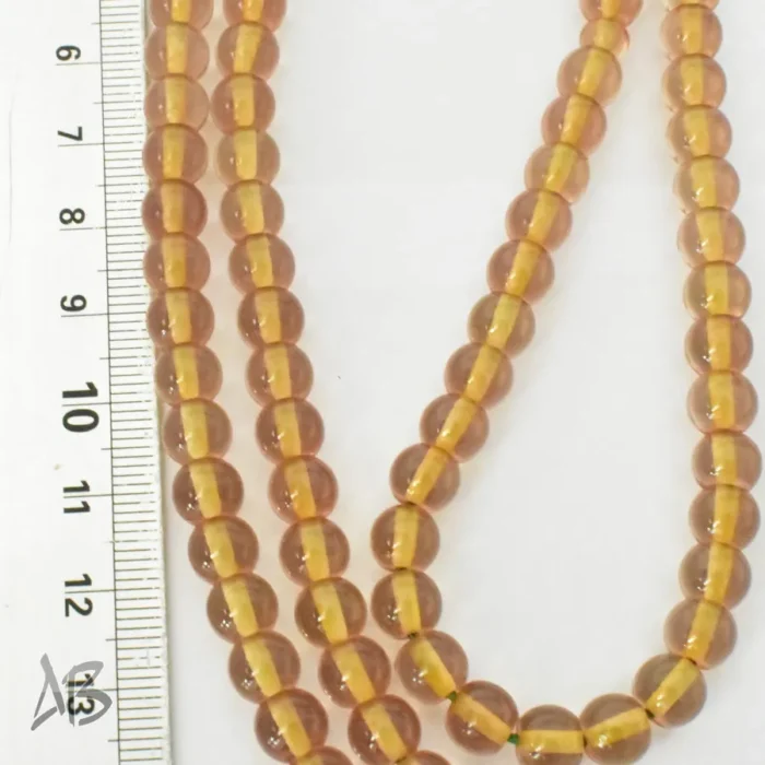 تسبیح سندلوس 100 دانه (101 دانه) کد 1223 بودار گرد خوشرنگ سایز 7 آقابزرگ - Image 4