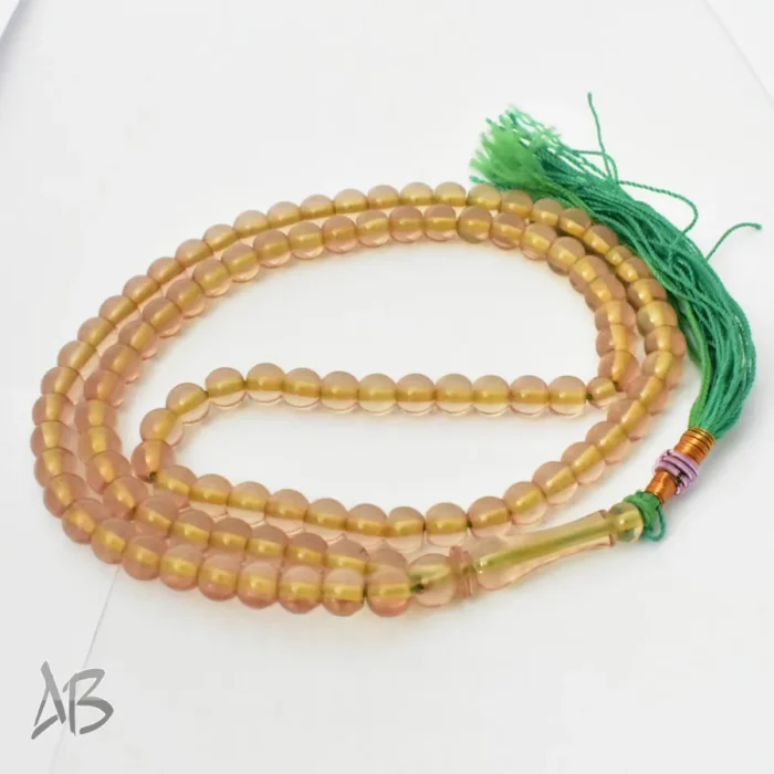 تسبیح سندلوس 100 دانه (101 دانه) کد 1223 بودار گرد خوشرنگ سایز 7 آقابزرگ - Image 5