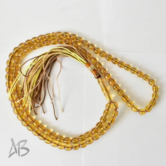 تسبیح سندلوس 100 دانه (101 دانه) کد 1224 بودار ریز 5.5 در 6.5 آقابزرگ - Image 6