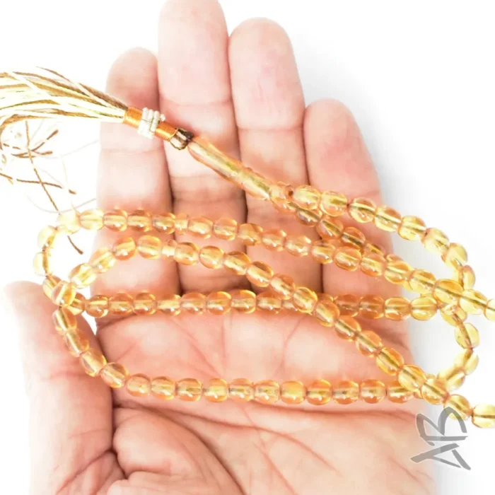 تسبیح سندلوس 100 دانه (101 دانه) کد 1224 بودار ریز 5.5 در 6.5 آقابزرگ - Image 7