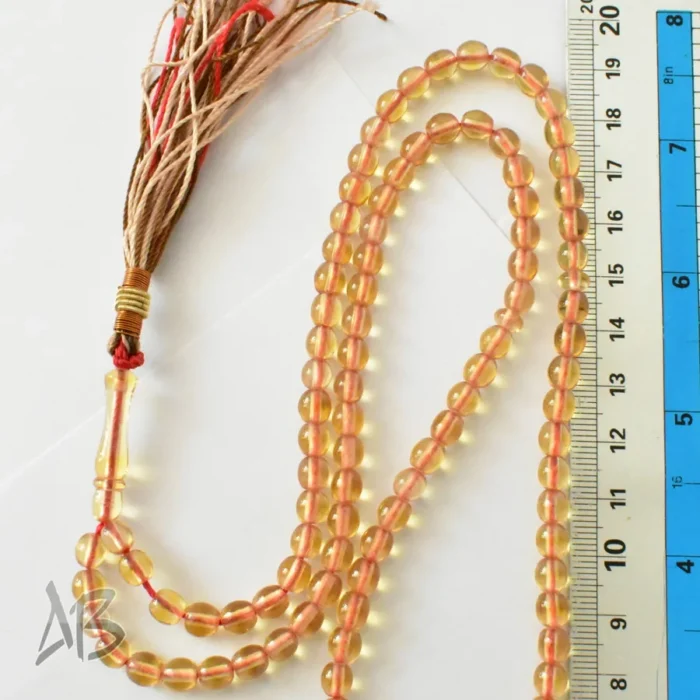 تسبیح سندلوس 100 دانه (101 دانه) کد 1225 بودار ریز سایز 6 آقابزرگ - Image 4