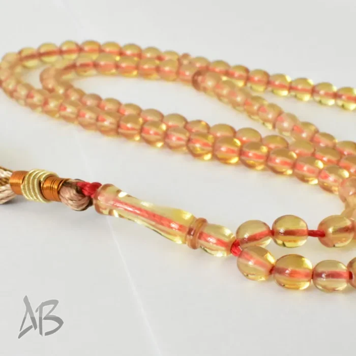 تسبیح سندلوس 100 دانه (101 دانه) کد 1225 بودار ریز سایز 6 آقابزرگ - Image 7