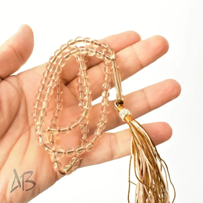 تسبیح سندلوس 100 دانه کد 1226 بودار ریز 5.5 در 6 آقابزرگ - Image 3