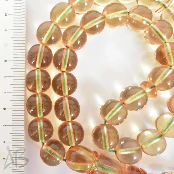 تسبیح سندلوس 33 دانه بودار گرد شماره 15 خوشرنگ و خوش دست کد 1244 آقابزرگ - Image 4