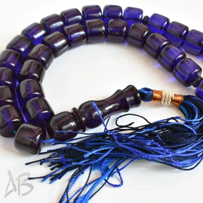 تسبیح سندلوس بودار 35 دانه اصل کد 1257 استوانه‌ای دوپوست خوشرنگ سایز 13 آقابزرگ - Image 7