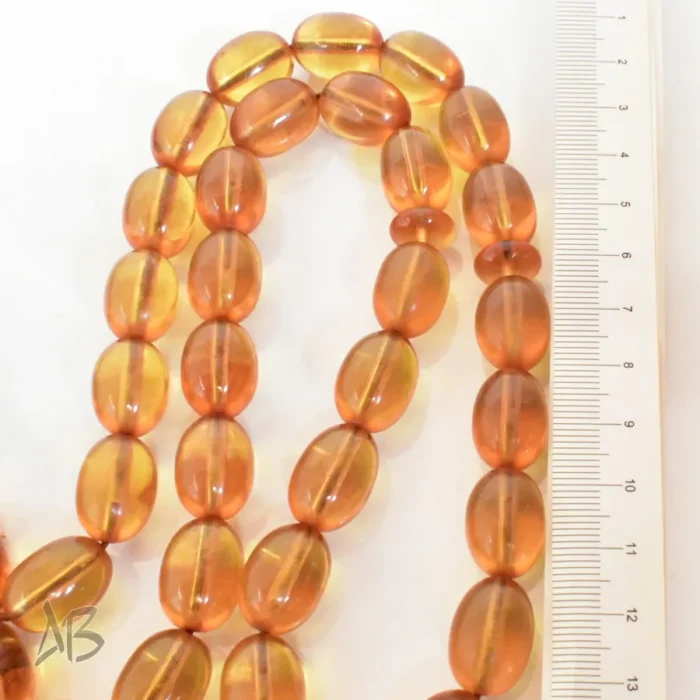 تسبیح سندلوس اصل بودار 33 دانه کد 1281 خربزه‌ای درشت خوشرنگ آقابزرگ - Image 4