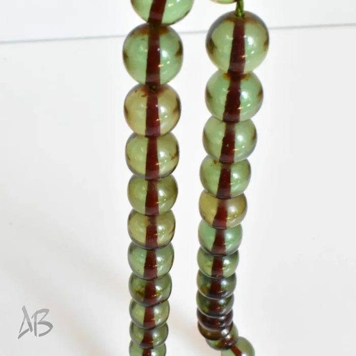 تسبیح سندلوس 33 دانه اصل کد 1282 بودار گرد آقابزرگ - Image 5