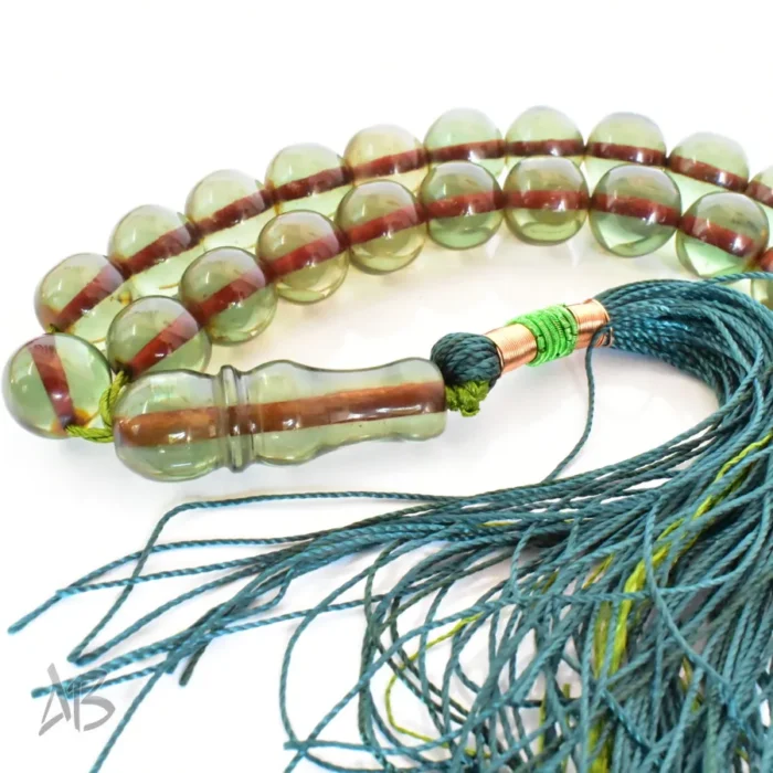 تسبیح سندلوس 33 دانه اصل کد 1282 بودار گرد آقابزرگ - Image 7