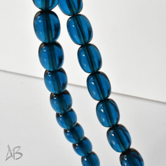 تسبیح سندلوس 35 دانه اصل کد 1287 بودار خربزه‌ای بسیار زیبا آقابزرگ - Image 6