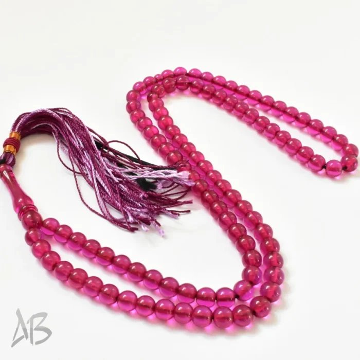 تسبیح سندلوس 100 دانه (101 دانه) کد 1049 بودار گرد خوشرنگ - Image 6