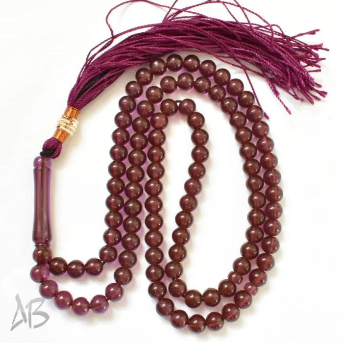 تسبیح سندلوس 100 دانه (101 دانه) کد 1144 بودار گرد آقابزرگ - Image 2