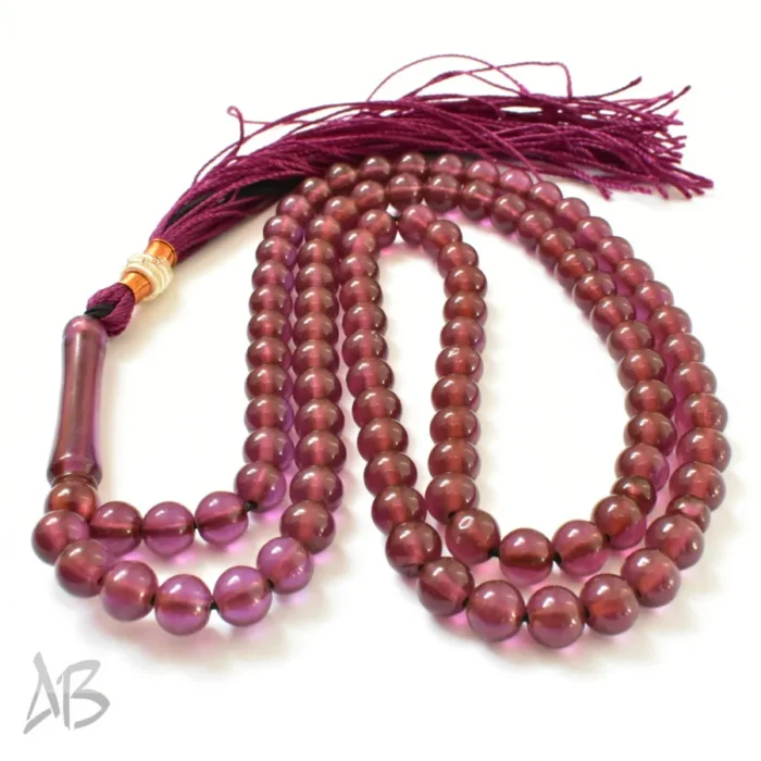 تسبیح سندلوس 100 دانه (101 دانه) کد 1144 بودار گرد آقابزرگ - Image 5