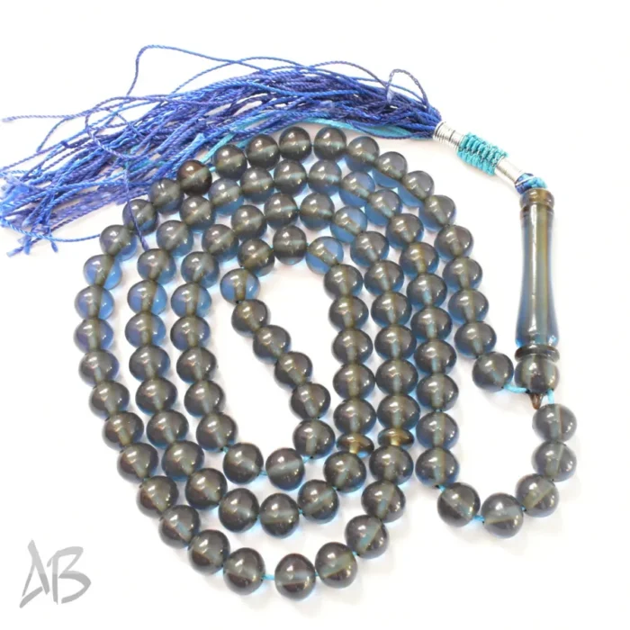 تسبیح سندلوس 100 دانه (101 دانه) کد 1201 بودار گرد سایز 9 آقابزرگ - Image 8