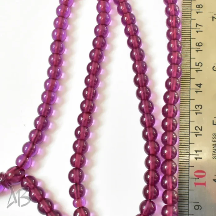 تسبیح سندلوس 100 دانه (101 دانه) کد 1204 بودار گرد خوشرنگ سایز 7 آقابزرگ - Image 3