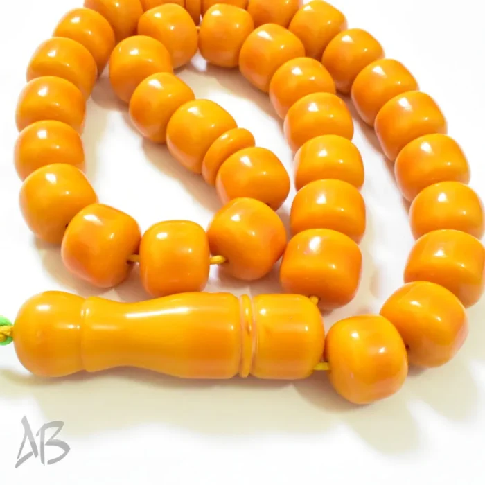 تسبیح سندلوس بودار 33 دانه اصل کد 1283 سایز 23 بسیار جذاب و درشت - Image 5