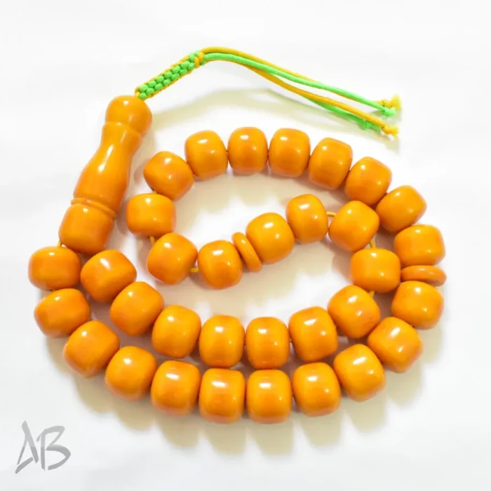 تسبیح سندلوس بودار 33 دانه اصل کد 1283 سایز 23 بسیار جذاب و درشت - Image 9