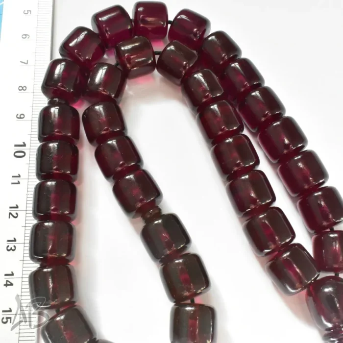 تسبیح سندلوس اصل بودار 35 دانه استوانه‌ای زیبا سایز 13 کد 745 - Image 9