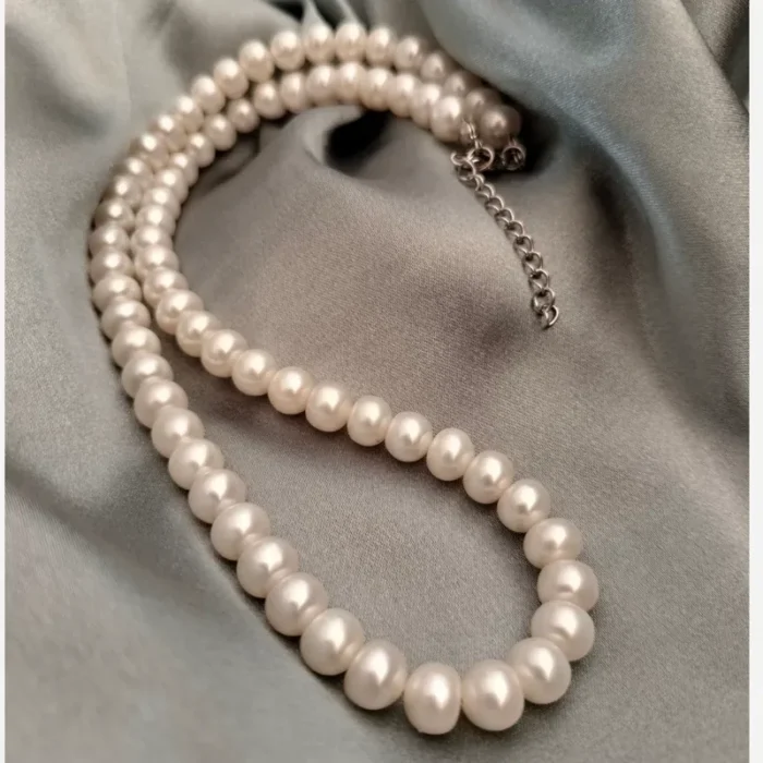 گردنبند مروارید پرورشی سایز 6 درجه 1 کد mv13 - Image 3