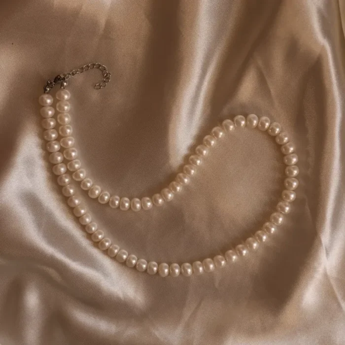 گردنبند مروارید پرورشی سایز 6 درجه 1 کد mv13 - Image 6