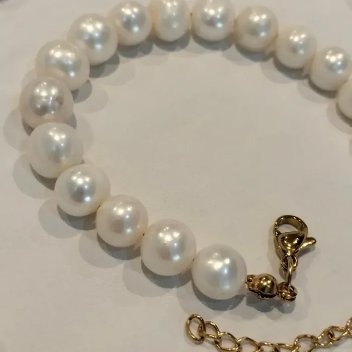 مروارید پرورشی 8 میل (گردنبند، گوشواره، دستبند) کد mv18 - Image 12