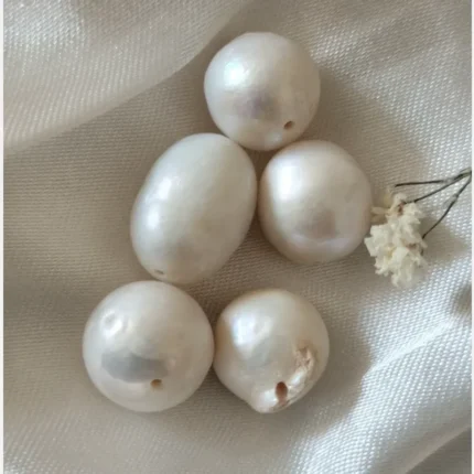مروارید پرورشی سفید مات پک 5 عددی