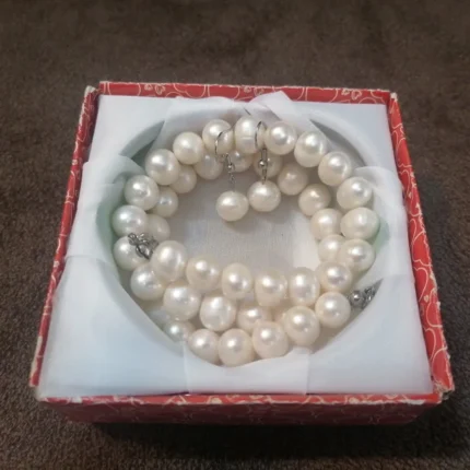 مروارید پرورشی سایز 9 تا 10 منظم کد mv23