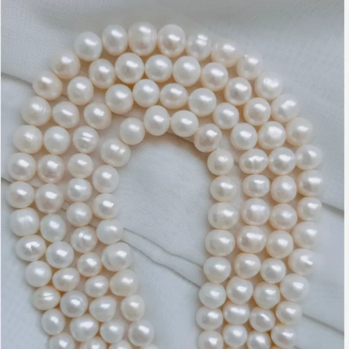 مروارید پرورشی و طبیعی ریسه 43 عددی 9 تا 10میل کد mv24 - Image 2