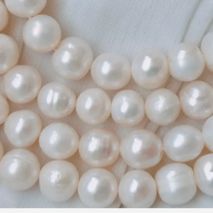 مروارید پرورشی و طبیعی ریسه 43 عددی 9 تا 10میل کد mv24 - Image 3