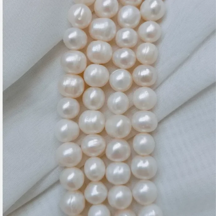 مروارید پرورشی و طبیعی ریسه 43 عددی 9 تا 10میل کد mv24 - Image 7