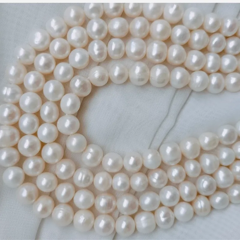 mv24 (7) مروارید پرورشی و طبیعی ریسه 43 عددی