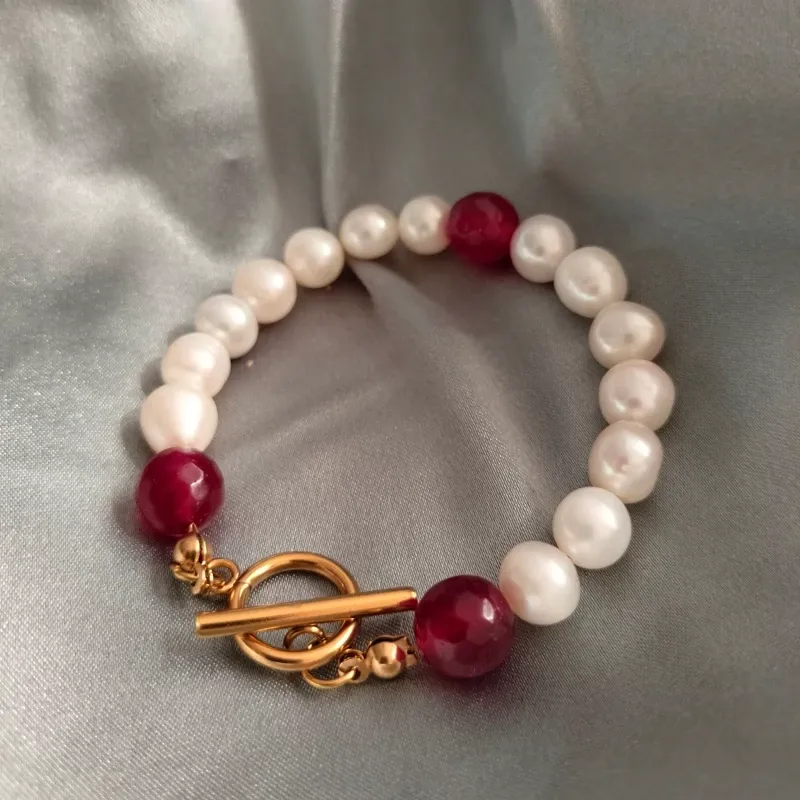 mv6 (3) دستبند مروارید پرورشی