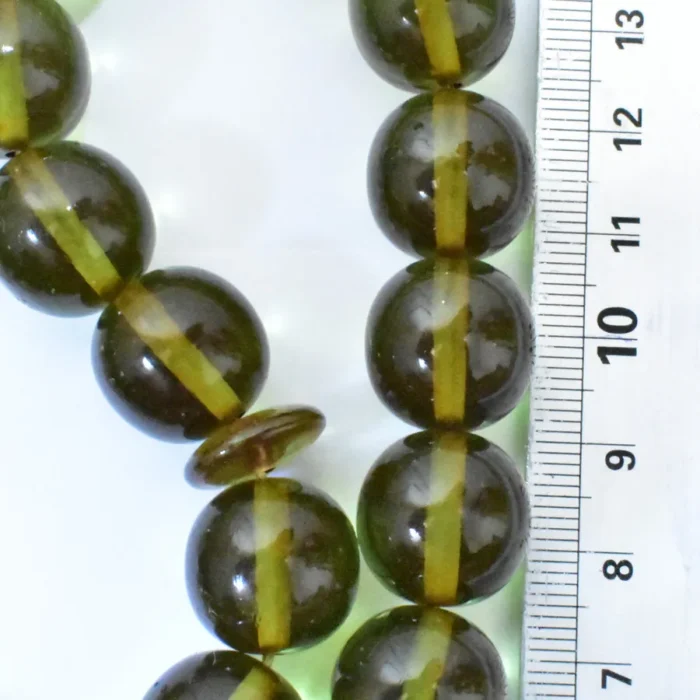 تسبیح سندلوس 33 دانه بودار کد 1318 تراش گرد سایز 15 آقابزرگ - Image 2