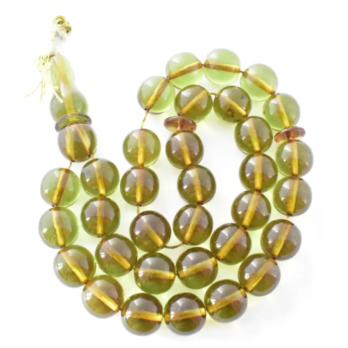 تسبیح سندلوس 33 دانه بودار کد 1318 تراش گرد سایز 15 آقابزرگ - Image 7