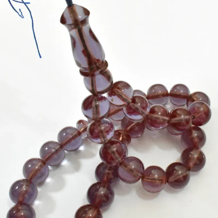 تسبیح سندلوس 33 دانه بودار کد 1320 تراش گرد سایز 15 آقابزرگ - Image 2