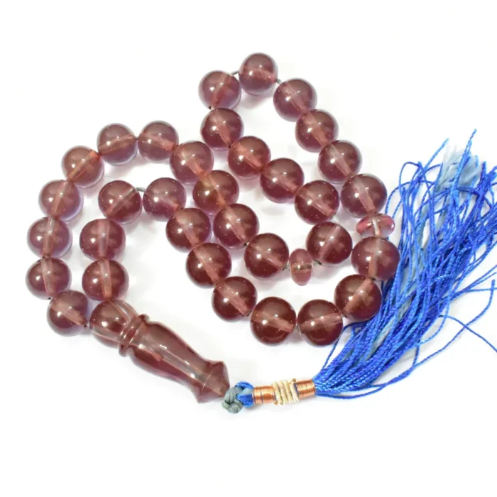 تسبیح سندلوس 33 دانه بودار کد 1320 تراش گرد سایز 15 آقابزرگ - Image 4