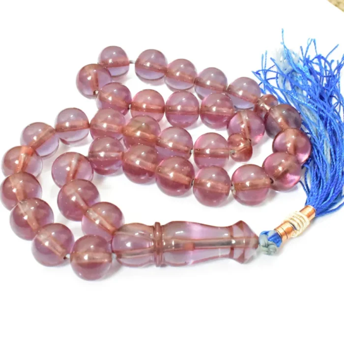 تسبیح سندلوس 33 دانه بودار کد 1320 تراش گرد سایز 15 آقابزرگ - Image 6