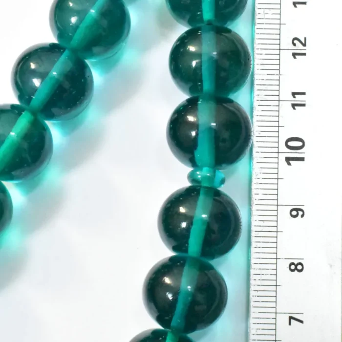 تسبیح سندلوس 33 دانه اصل بودار کد 1324 تراش شلغمی زیبا سایز 15 - Image 3