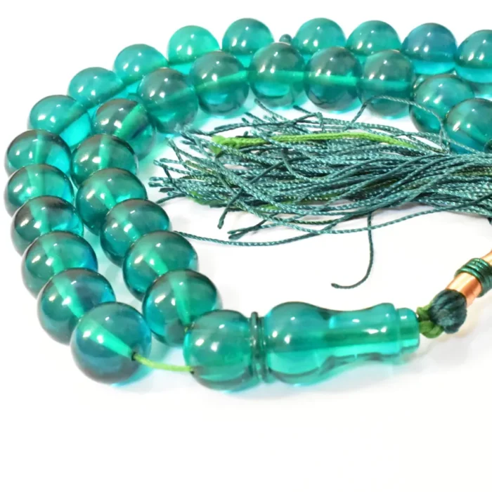 تسبیح سندلوس 33 دانه اصل بودار کد 1324 تراش شلغمی زیبا سایز 15 - Image 5