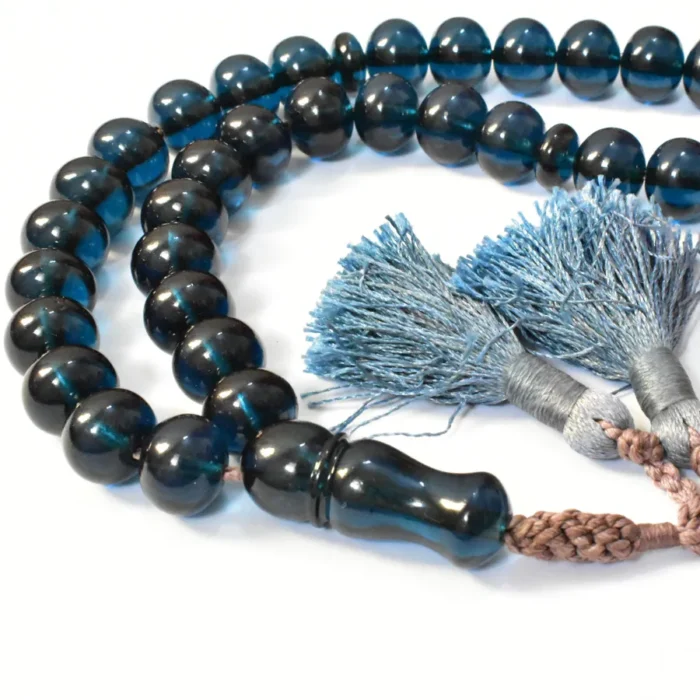 تسبیح سندلوس 33 دانه اصل بودار کد 1329 تراش شلغمی سایز 15 آقابزرگ - Image 8