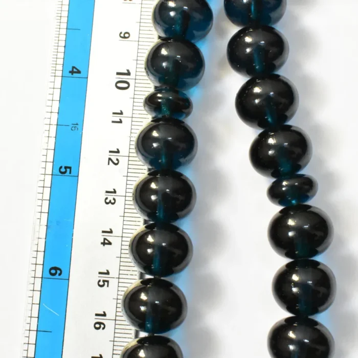 تسبیح سندلوس 33 دانه اصل بودار کد 1329 تراش شلغمی سایز 15 آقابزرگ - Image 2