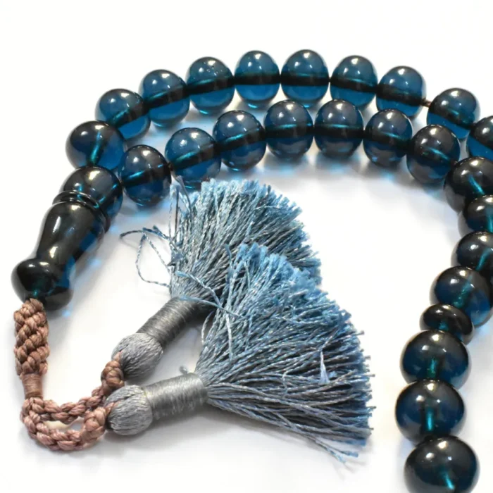 تسبیح سندلوس 33 دانه اصل بودار کد 1329 تراش شلغمی سایز 15 آقابزرگ - Image 6