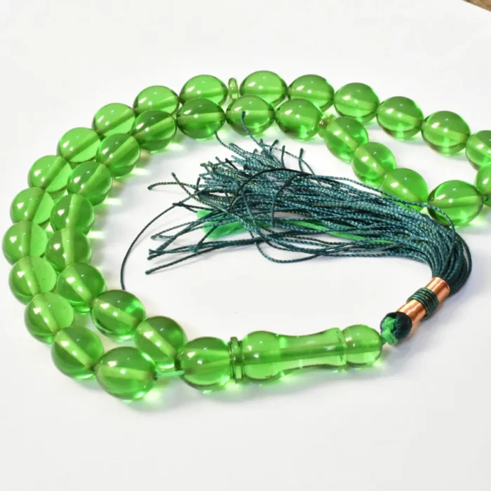 تسبیح سندلوس 33 دانه اصل بودار کد 1331 سایز 16 تخم‌کفتری خوشرنگ آقابزرگ - Image 6