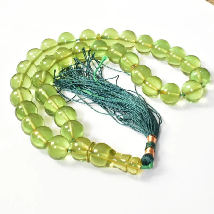 تسبیح سندلوس 33 دانه اصل بودار کد 1333 تراش شلغمی سایز 15 آقابزرگ - Image 6