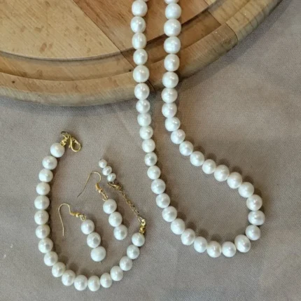 مروارید پرورشی (گردنبند، گوشواره، دستبند)