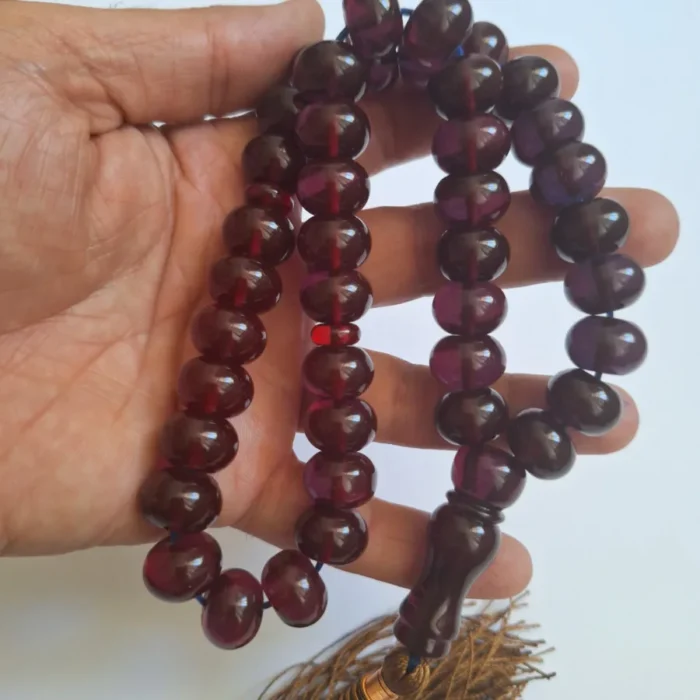 تسبیح سندلوس 41 دانه کد 1368 بودار چرتکه‌ای بسیار زیبا آقابزرگ - Image 2